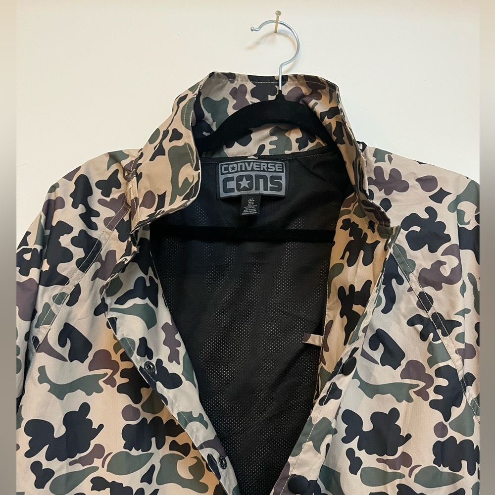Converse Snap Button Jacket In Camo - image 2